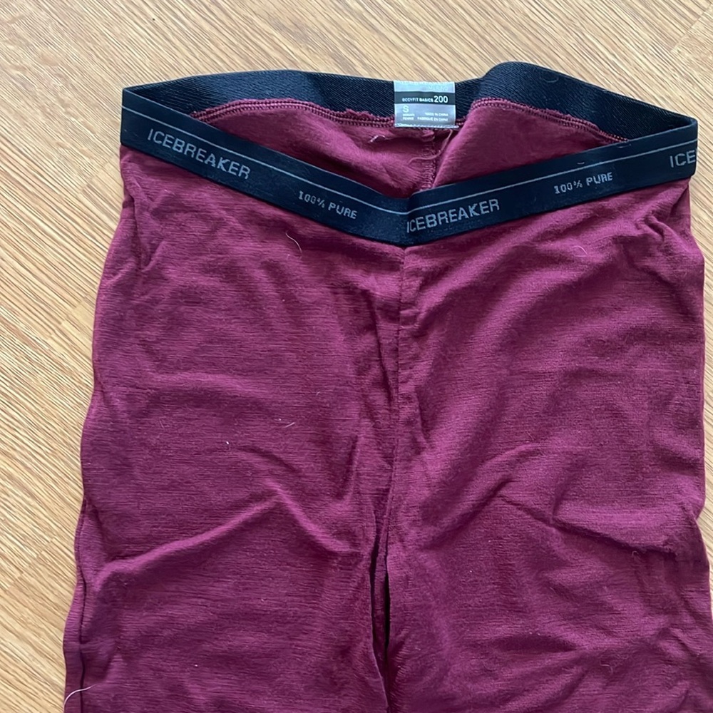 Icebreaker Baselayer Pants Size Small